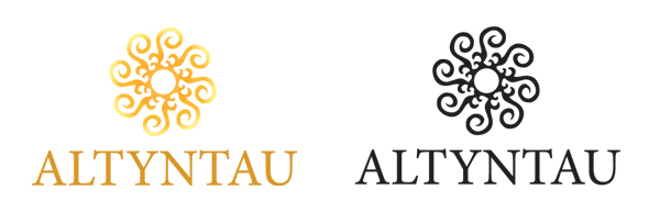 Вариант логотипа для фирмы &quot;ALTYNTAU&quot;