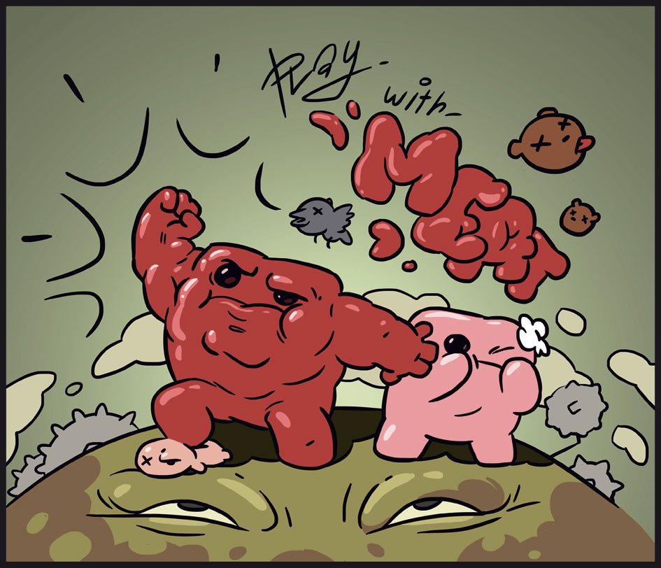 Power of the meat!