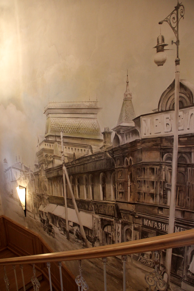 роспись стен в ресторане