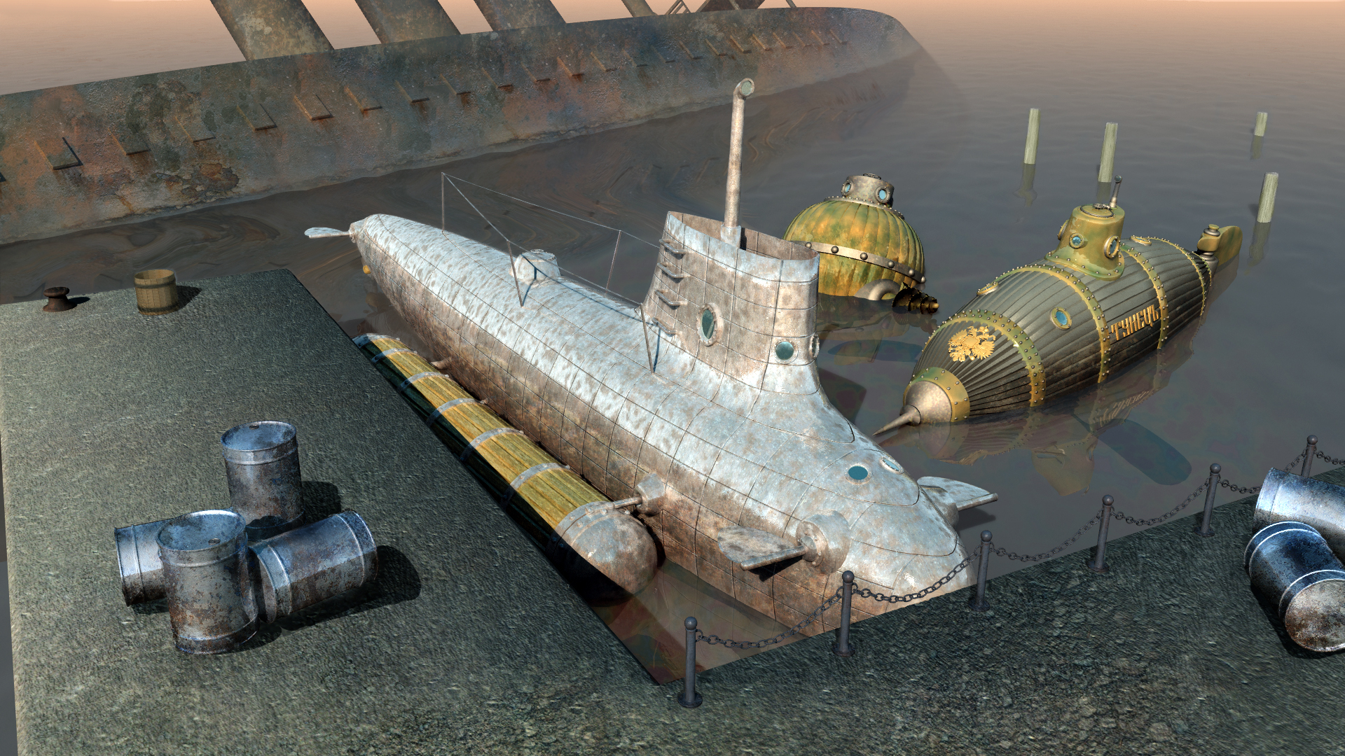 Кладбище подводных лодок