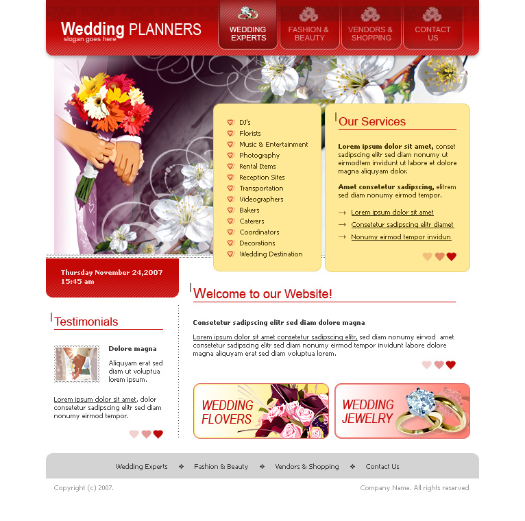 wedding planners