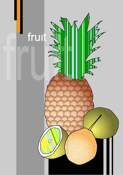 Постер фрукты