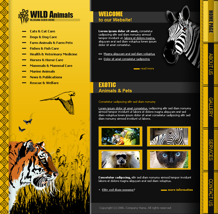 wild animals