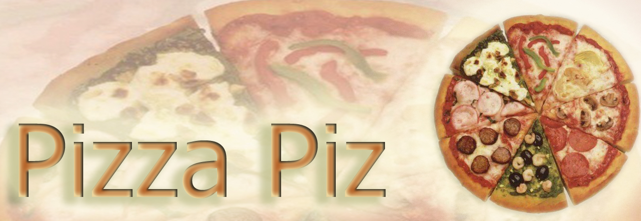 Pizza piz(логитип для пицерии)
