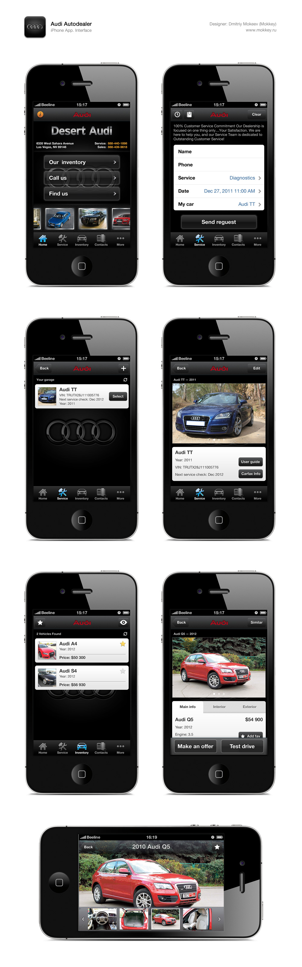 Audi Dealer — iPhone