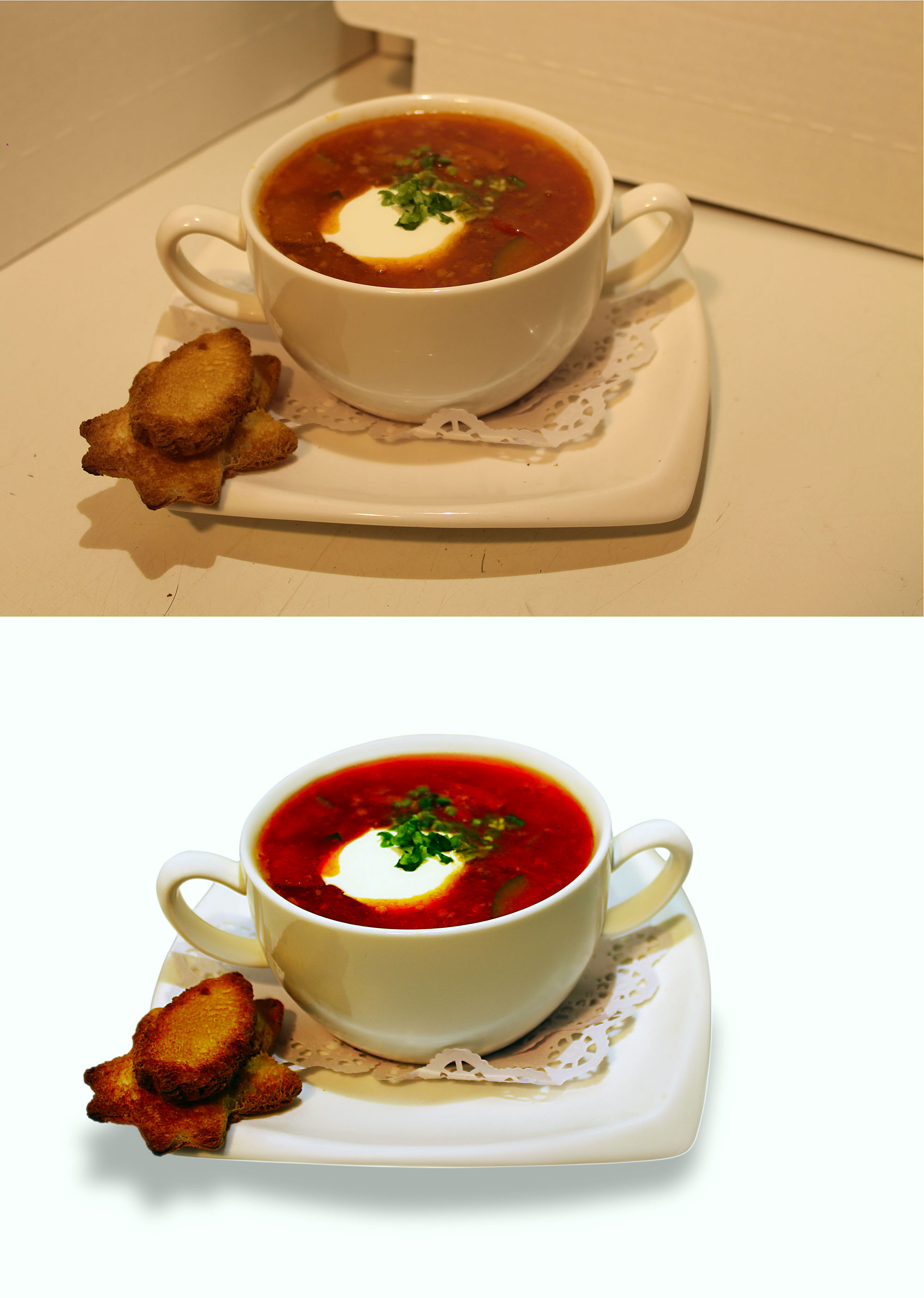 food - ретушь