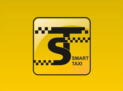 Логотип для вызова Такси - Smart taxi