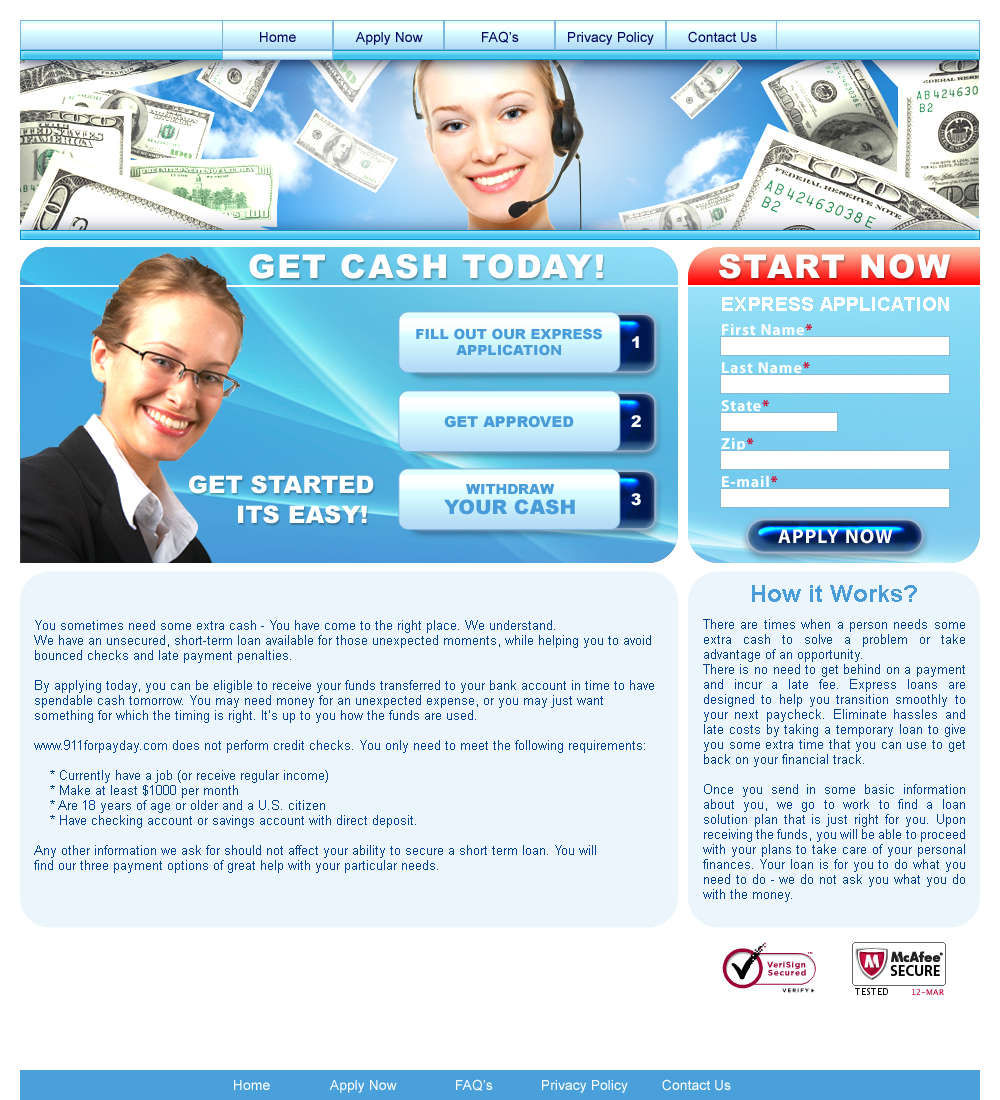 Payday loan