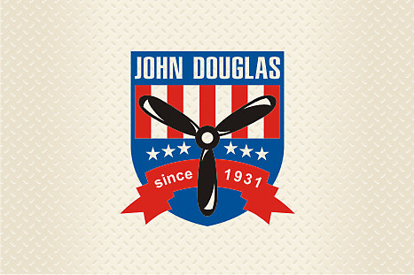 Логотип-шеврон для летной униформы &quot;John Douglas&quot; (2)