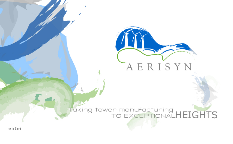 Интро страничка компании &quot;AerSynEnergy&quot;