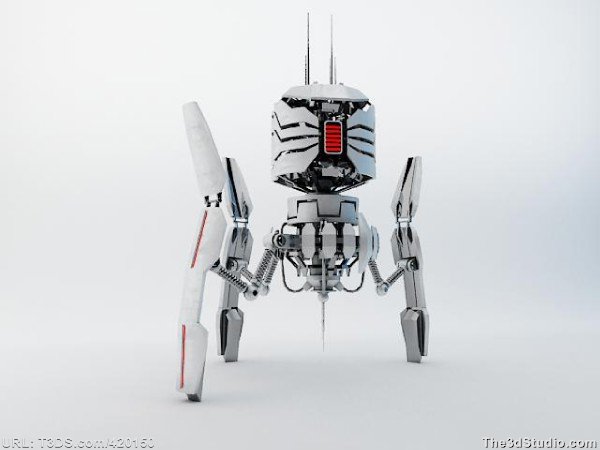 3D Model Robot DRT200