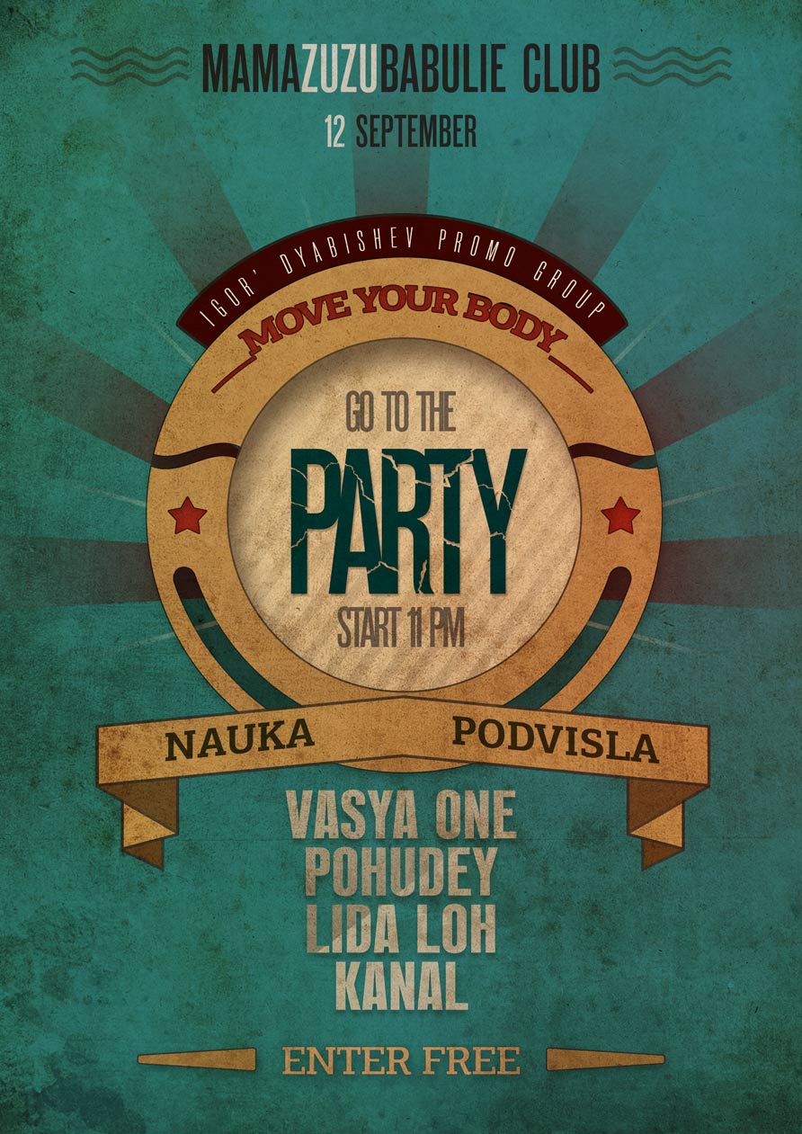 Party poster