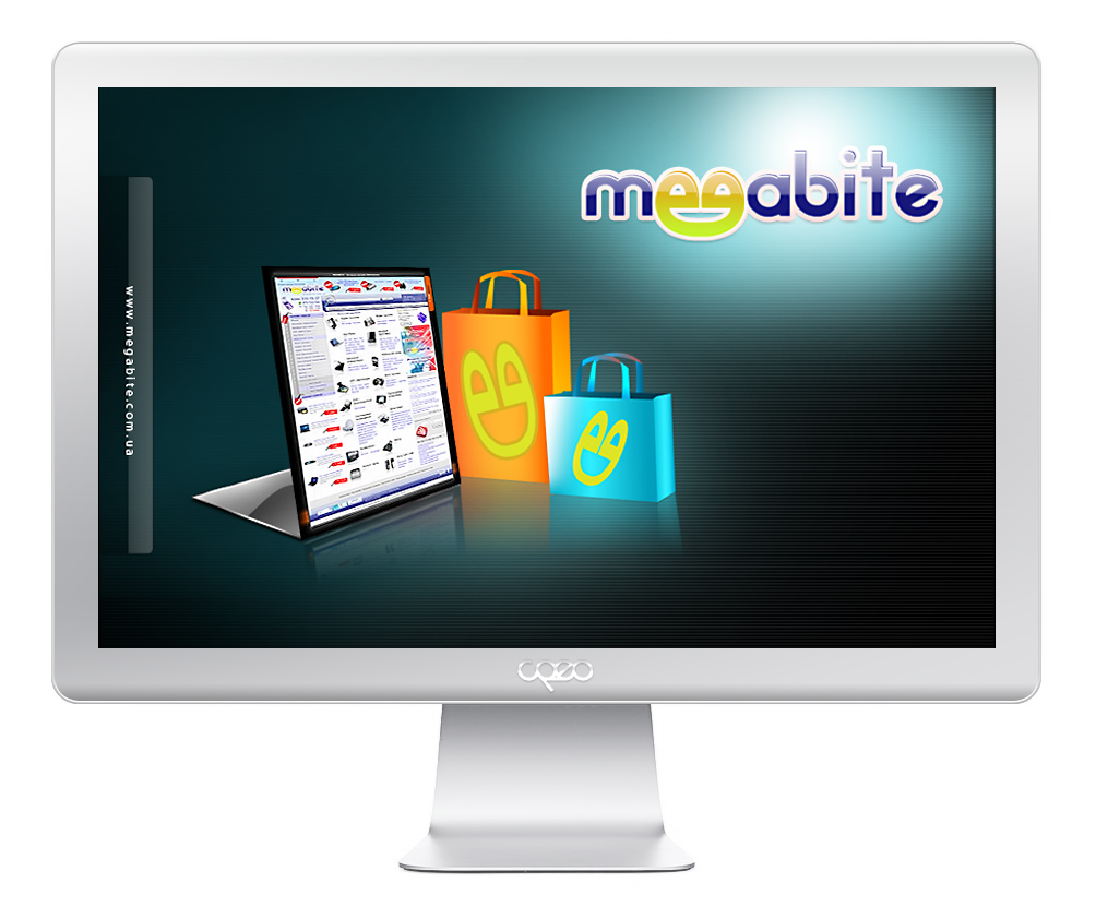 Логотип Megabite - -  в Web2.0