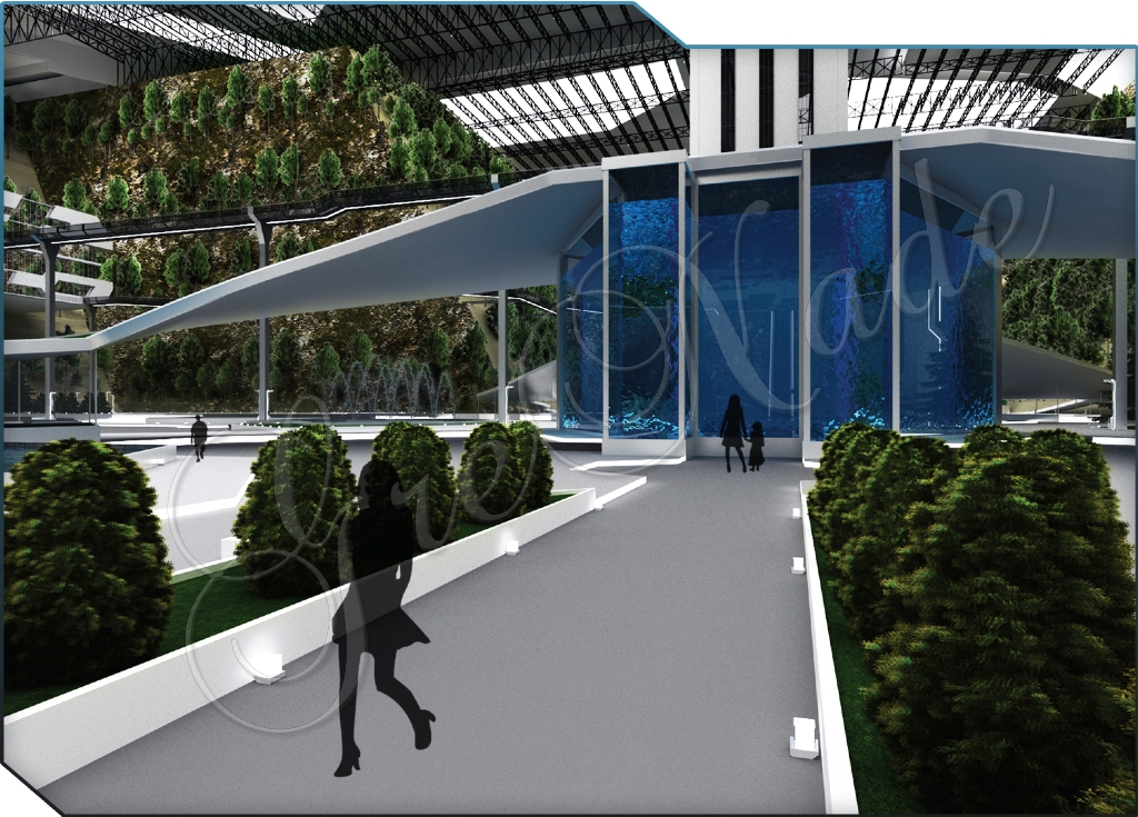 Концептуальный проект подземного комплекса «Эко-Карьер»