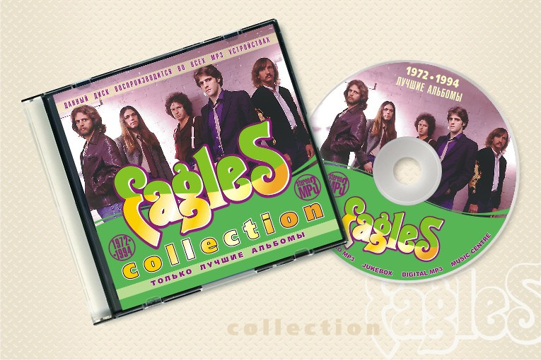 Оформление CD-диска &quot;Eagles collection&quot;