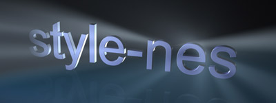 3D логотип «style-nes» HardLight