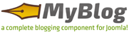 Компонент MyBlog для Joomla.