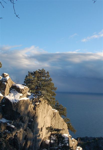 Ялта. Зима