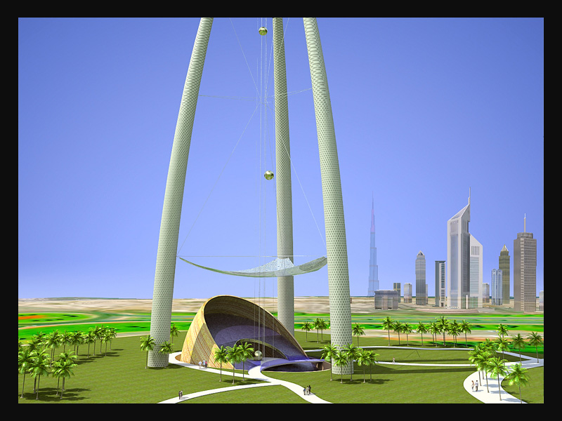 Конкурсный проект &quot;Tall emblem structure Dubai&quot;